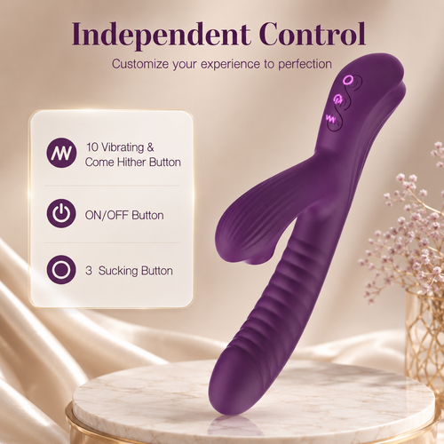 •Hither Clitoral & G Spot Stimulation•